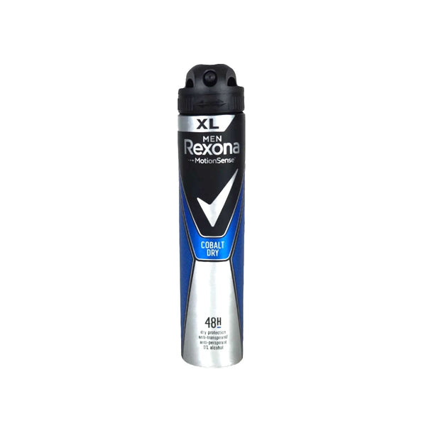 Rexona Men Cobalt Dry Deodorant Spray MotionSense Fresh Scent 200 ml