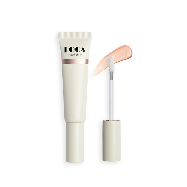 Loca Highlighter Aesthetic Metallic Pink 02