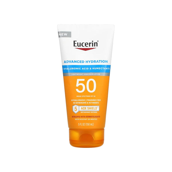 Eucerin Advanced Hydration Sunscreen Lotion SPF50 150ml