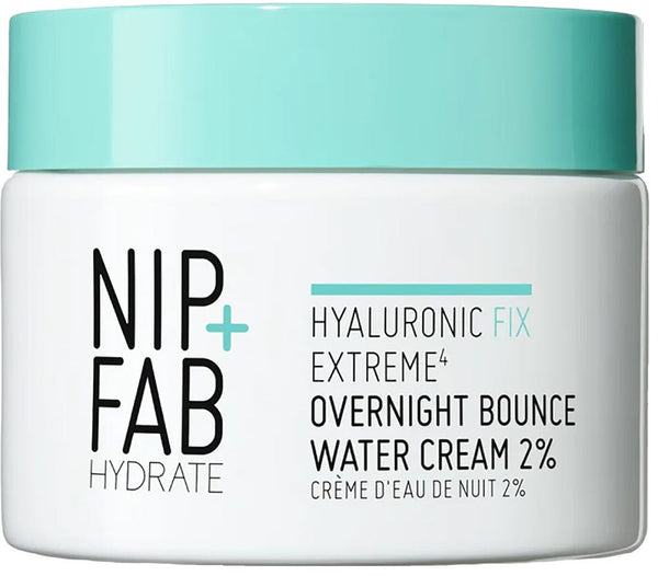 Nip+Fab Hydrate Hyaluronic Fix Extreme Overnight Cream Gel Texture Hyaluronic Acid 50ml