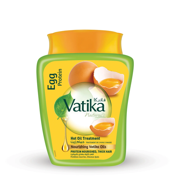 Vatika Naturals Egg Protein Hot Oil Hair Treatment Nourishing Hair Oil 500 g