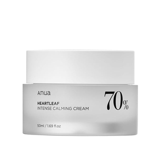 Anua Heartleaf 70% Intense Calming Cream Lightweight Moisturizer 50ml