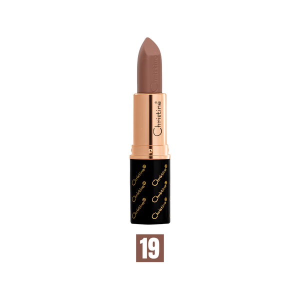Christine Berry Cashmere Lipstick Creamy Long-Lasting Color Shade 19