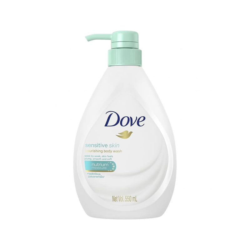 Dove Sensitive Moisturizing Body Wash Fragrance-Free NutriumMoisture 550ml