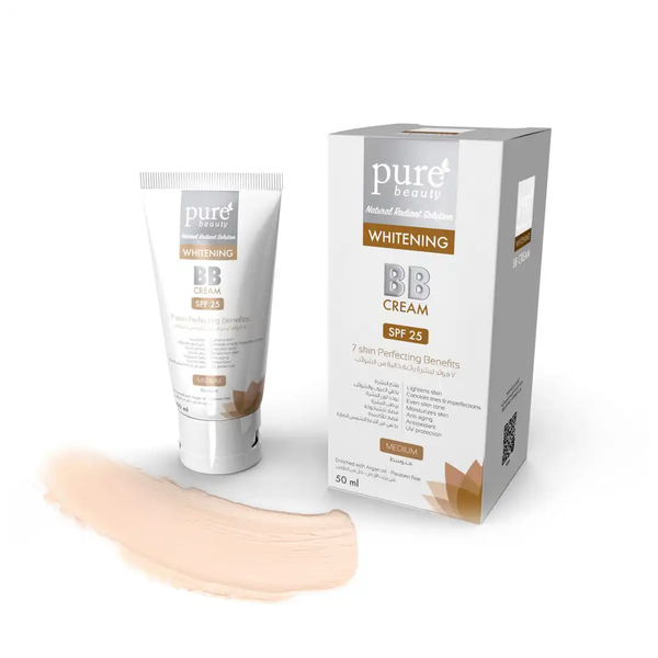 Pure Beauty Brightening BB Cream SPF 25 Medium Lightweight 50 mL