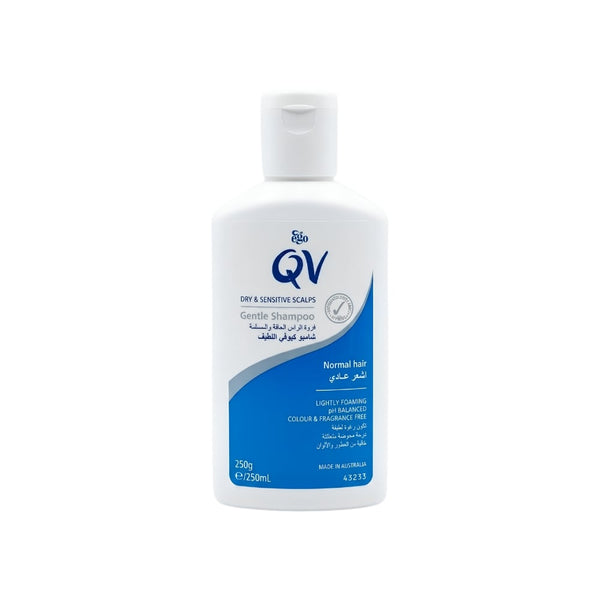 QV Gentle Shampoo for Dry and Sensitive Scalp, Fragrance-Free Soap-Free, 95g