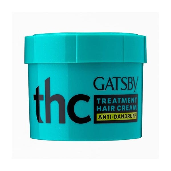 Gatsby Hair Cream Styling & Hold with Tea Tree, Vitamin E and Pro-Vitamin B5, Citrus, 125 g