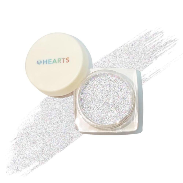 Hearts Loose Powder Glitter 15 Radiant Sparkle Finish
