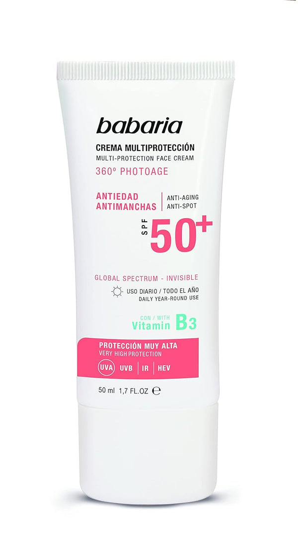 Babaria Multi Protection Face Cream 360 Photoage SPF 50+ 50 ml