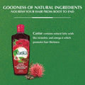 Vatika Hair Oil with Castor Extract for Hair Density, 300 ml