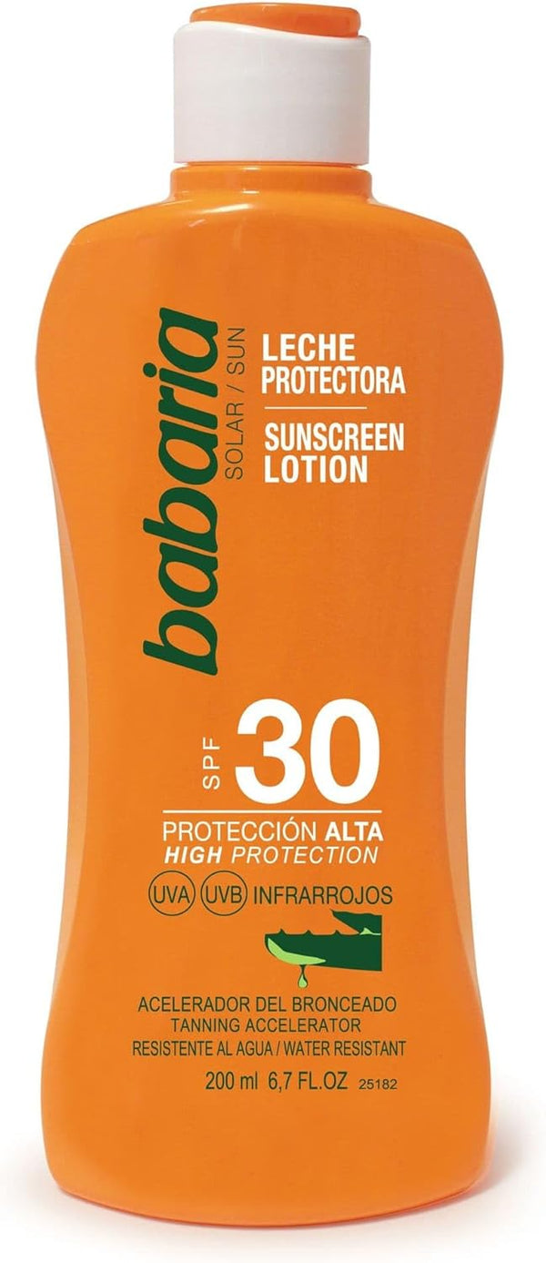 Babaria Sunscreen Lotion Aloe SPF 30 Broad Spectrum 200 ml