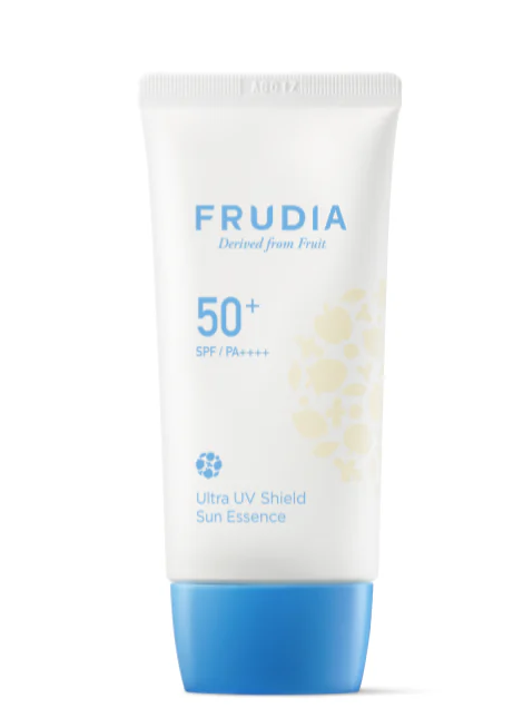Frudia Ultra UV Shield Sun Essence Lightweight Facial Sunscreen, Triple Hyaluronic Acid, 50g