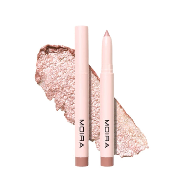 Moira Creamy Stick Eyeshadow Pencil Smooth Blending Sparkling Pink 06