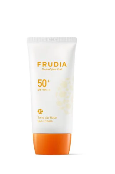 Frudia Tone-Up Base Sun Cream SPF 50+ PA+++ Brightening Makeup Base 50g