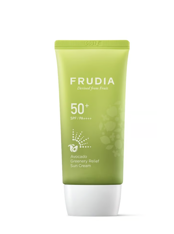 Frudia Avocado Greenery Relief Sun Cream SPF50+ Physical Sunscreen 50g