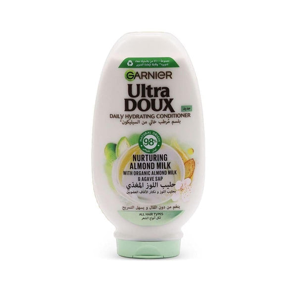 Garnier Ultra Doux Almond Milk Conditioner Hydrating Agave Sap 360 ml