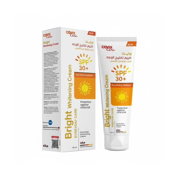 Covix Care Bright Face Cream SPF 30 Alpha Arbutin Licorice Extract 50 ml
