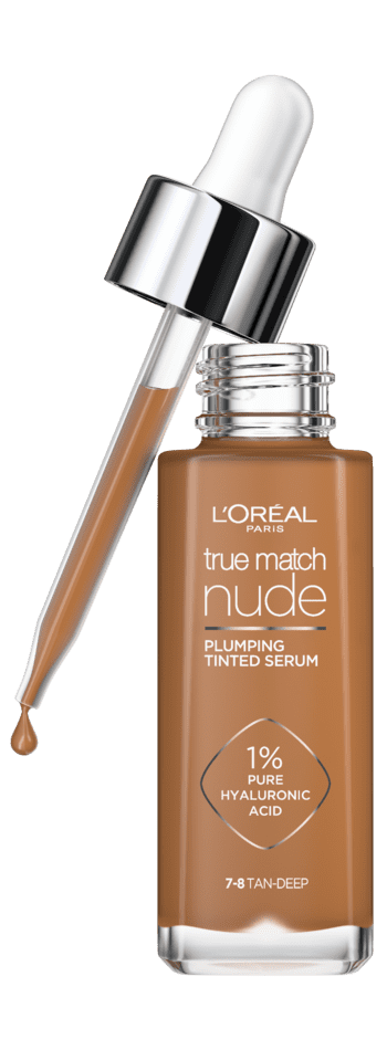 L'Oreal Paris True Match Plumping Tinted Serum Lightweight Tan Deep 7-8
