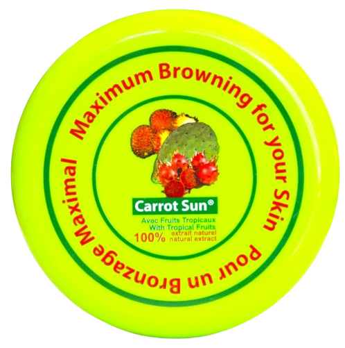 Carrot Sun Tropical Fruit Tanning Cream Hydrating Formula 350ml