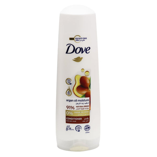 Dove Argan Oil Moisture Conditioner for Dry, Frizzy Hair 350 ml
