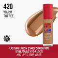 Rimmel London Lasting Finish Foundation Natural Finish Hyaluronic Acid Warm Toffee 30 ml