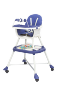 Baby Love Multi Functional Baby High Chair Adjustable Blue 33CY8B