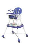 Baby Love Multi Functional Baby High Chair Adjustable Blue 33CY8B