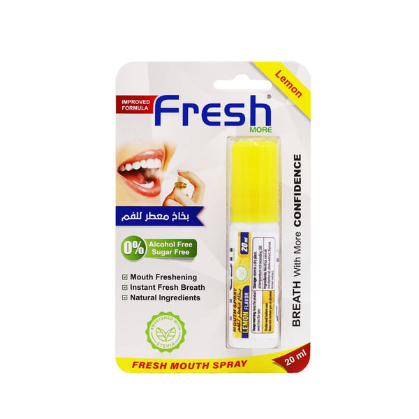 Fresh More Lemon Mouth Freshener Spray, 20 ml