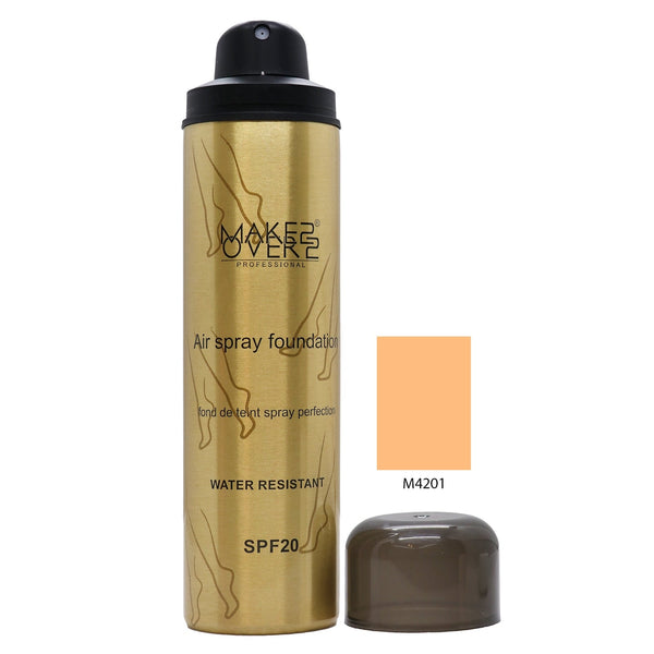 Makeover22 Air Spray Foundation M4201 Liquid Lightweight Radiant Finish Water-Resistant Coverage