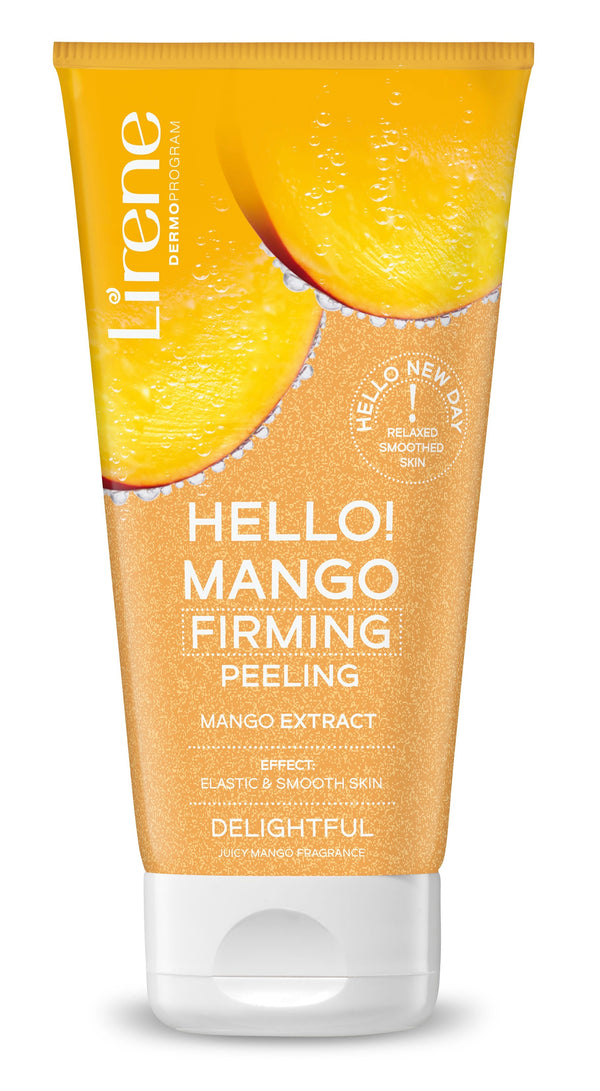 Lirene Hello Mango Firming Body Scrub with Mango Wax and Papaya Extract