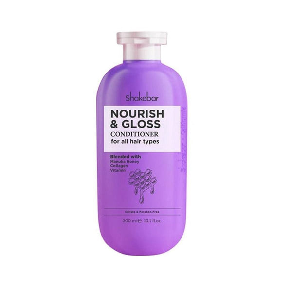 SHAKEBAR Nourish & Gloss Hair Conditioner with Manuka Honey 300M