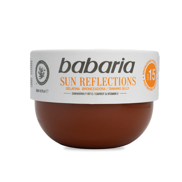 Babaria Sun Reflection Tanning Jelly SPF 15 Medium UVA UVB Protection