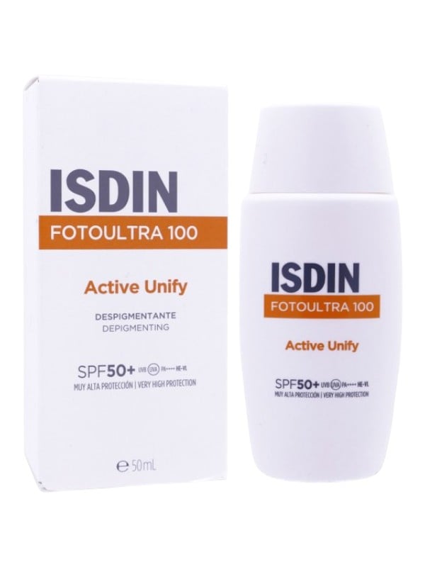 ISDIN FotoUltra 100 Active Unify Fusion Fluid Facial Sunscreen SPF 50+ 50 ml