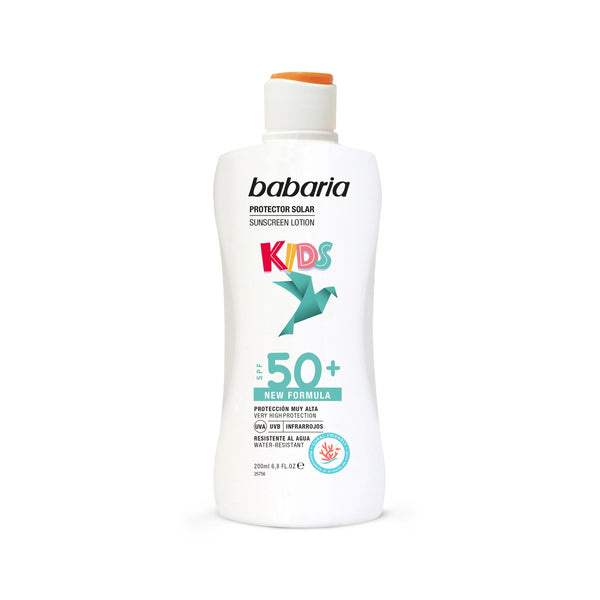 Babaria Kids Sunscreen Lotion SPF 50 Sensitive Skin Aloe Vera 200ml