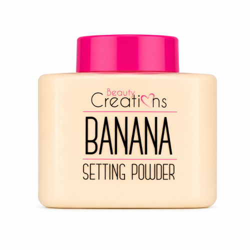 Beauty Creations Banana Loose Setting Powder Lightweight Oil-Absorbing Face Powder