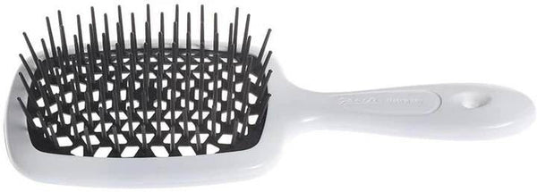 Super Brush Superbrush Massage Hair Brush Detangling White & Black 1 Piece