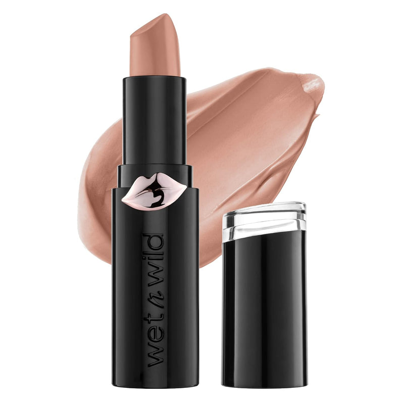 Wet & Wild Megalast Matte Lip Color Cream Lipstick Hyaluronic Acid Never Nude 3.3 g