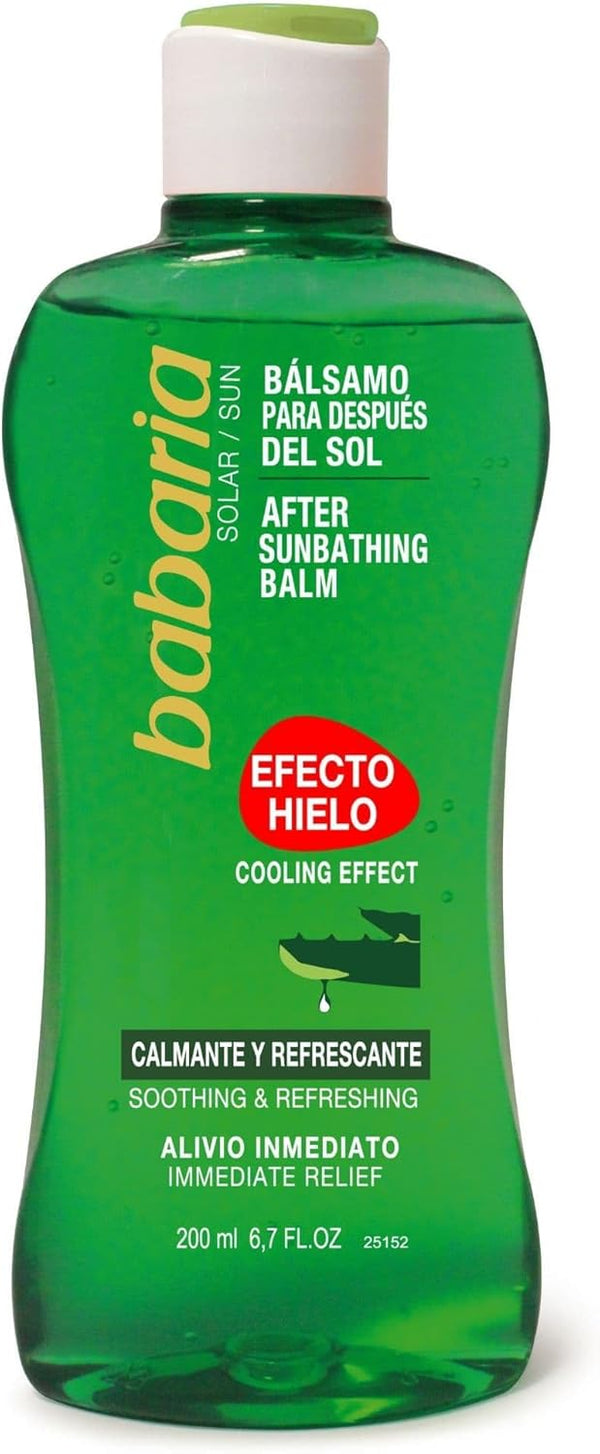 Babaria After Sun Balm Cooling Effect Aloe Vera Soothing Skin Care