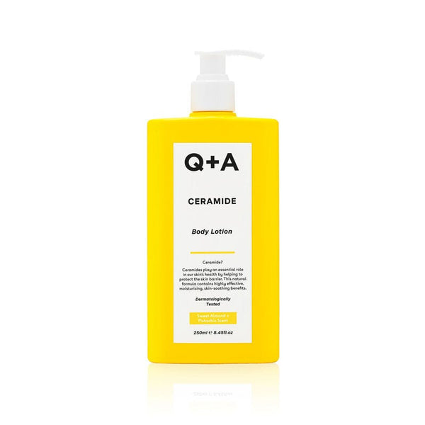 Q+A Ceramide Body Lotion Moisturizing Squalane Glycerin Pineapple Extract 250ml