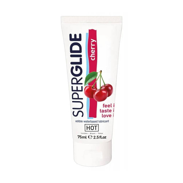 Hot Superglide Water-Based Cherry-Flavored Personal Lubricant