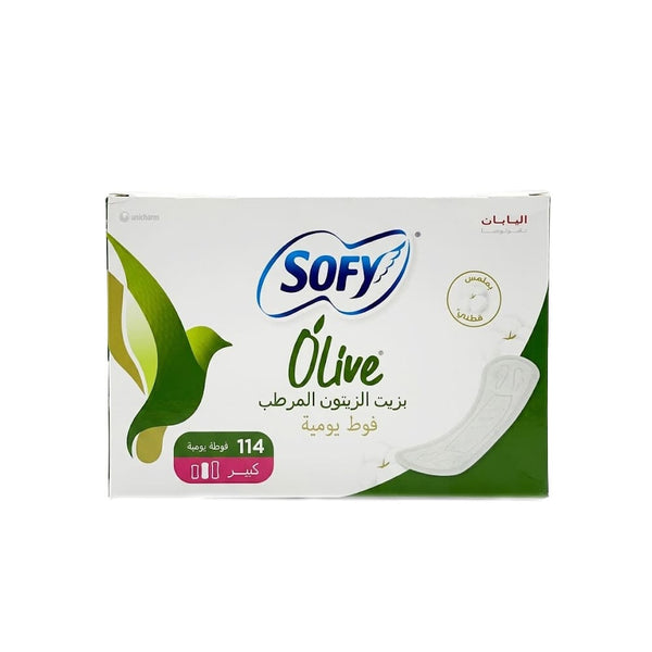Sofy Daily Sanitary Pads Olive Oil Large 114 Pads