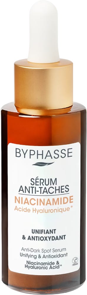 Byphasse Niacinamide Serum, Hyaluronic Acid, Vitamin E, 50ml