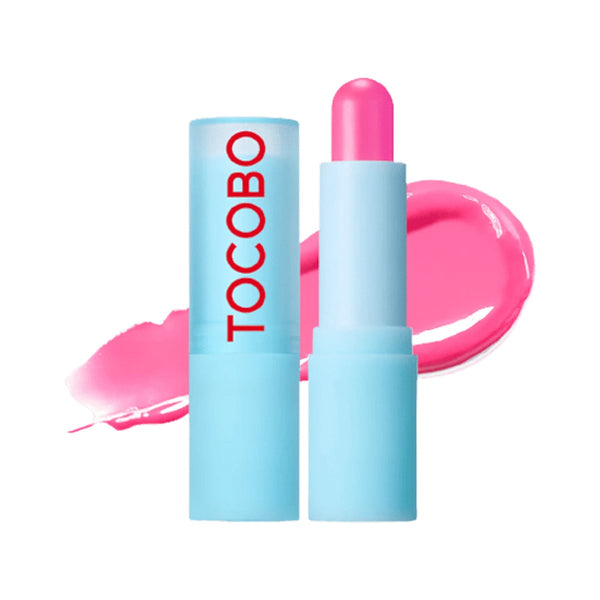 Tocobo Glass Tinted Lip Balm Glossy Finish Better Pink