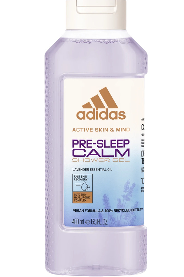 Adidas Active Skin & Mind Pre-Sleep Calm Shower Gel Lavender Chamomile 400ml