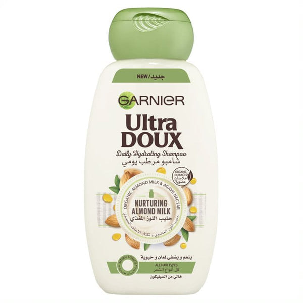 Garnier Ultra Doux Almond Milk Shampoo Nourishing Hydration 400 ml