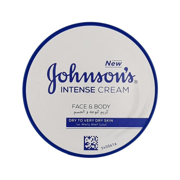 Johnson Intense Face and Body Cream, Rich Hydrating Formula