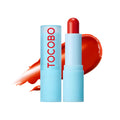 Tocobo Glass Tinted Lip Balm Glossy Finish Tangerine Red 3.5g