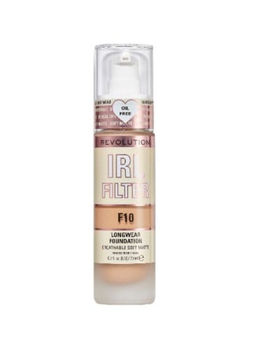 Revolution IRL Filter Longwear Foundation Soft-Matte Niacinamide F10 23ml