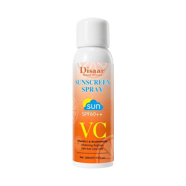 Disaar Sunscreen Spray SPF 60 with Vitamin C, UVA/UVB Protection, 160 ml