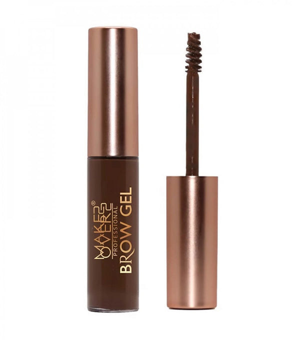 Makeover22 Brow Gel Mascara Microfiber Waterproof Formula Dark Brown BG005